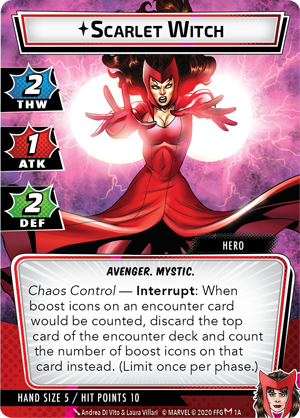 Marvel Champions : The Card Game - Scarlet Witch Hero Pack